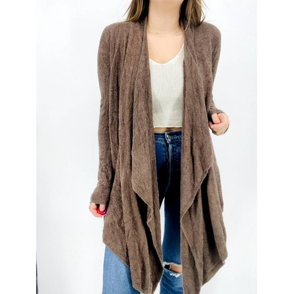 Barefoot Dreams Sweaters Barefoot Dreams Cocoa Taupe Cozychic Lite